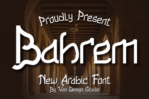 Bahrem Font for Creative Makers