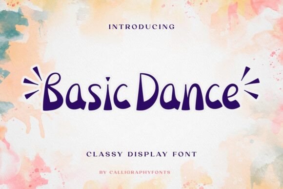 Basic Dance Font for Web Design