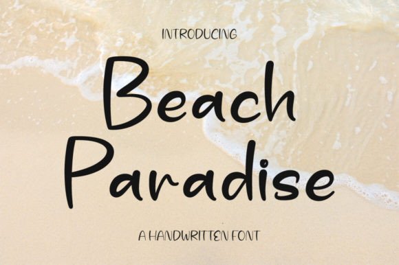 Beach Paradise Font Review