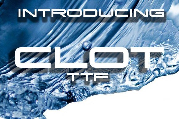 Clot Font for Web Design