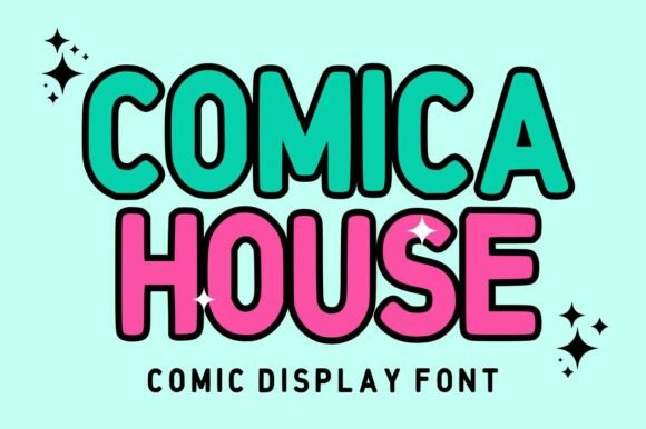 Comica House Font for Creative Makers
