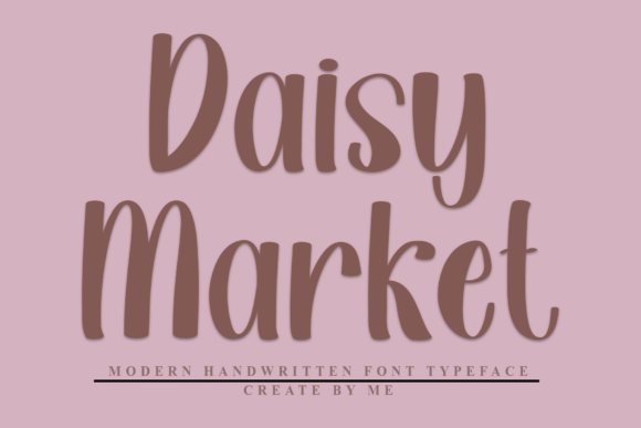 Daisy Market Font for Creative Makers