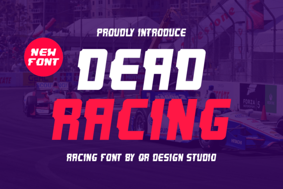 Dead Racing Font for Web Design