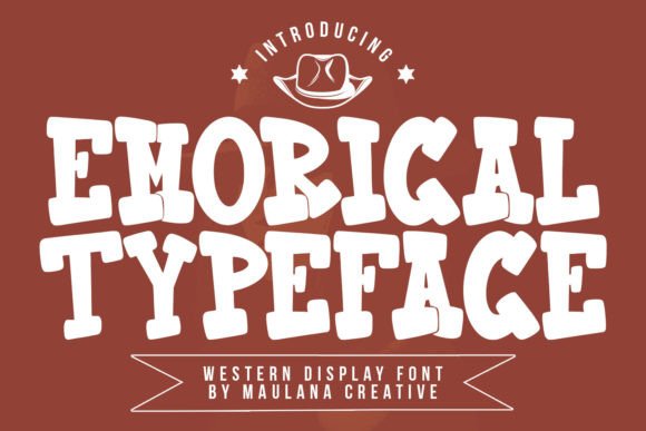 Emorical Font for Creative Design