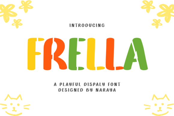 Frella: A Playful Font for Business Branding