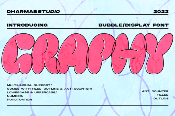 Graphy Font: Bold, Trendy, and Readable