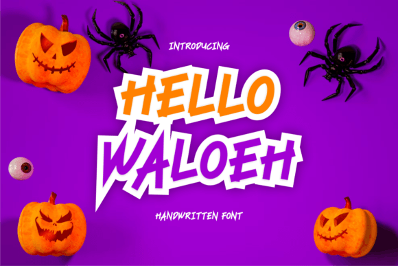 Hello Waloeh Font: Bold and Eye-Catching