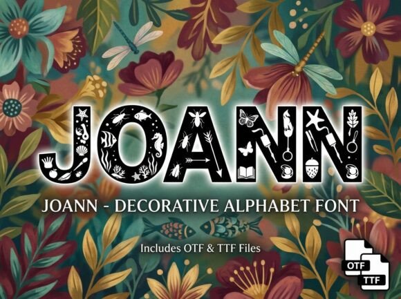 Joann Font: Bold Display Type for Digital Impact