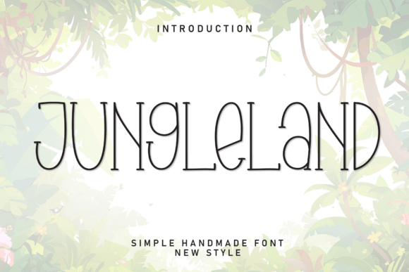 Jungleland: A Font for Enchanted Branding