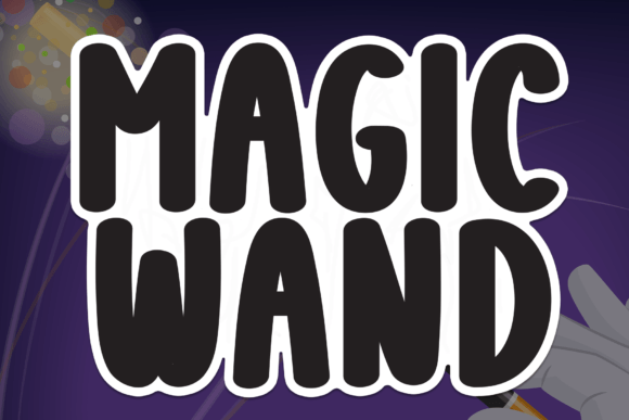 Magic Wand Font for Creative Campaigns