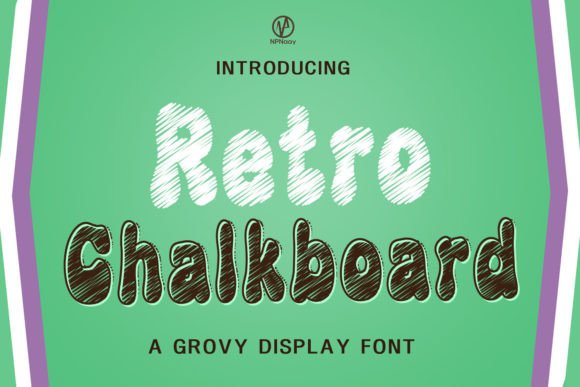 Retro Chalkboard Font