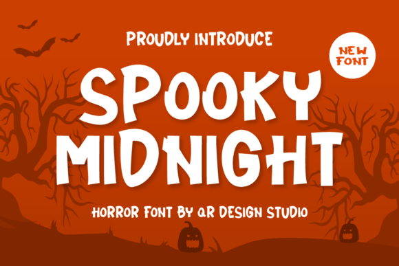 Spooky Midnight Font for Bold Branding