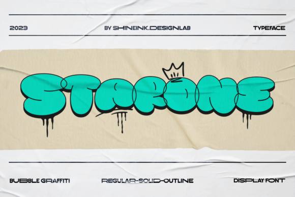 Starone Font for Creative Projects