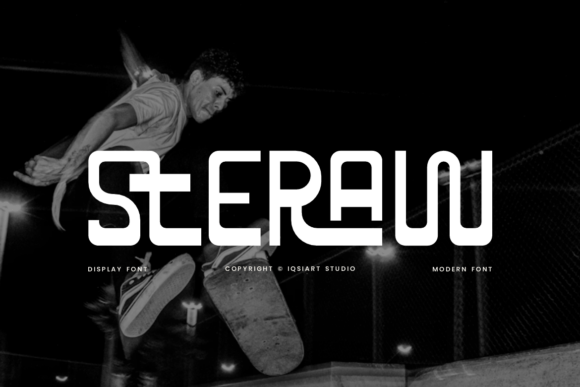 Steraw Font for Bold Web Design