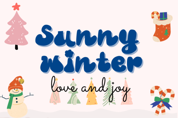 Sunny Winter Font for Business