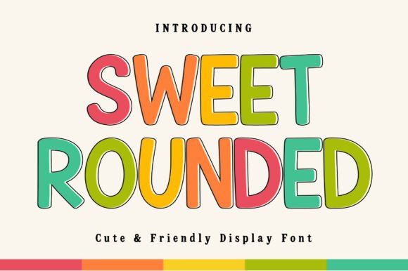 Sweet Rounded Font for Web Design