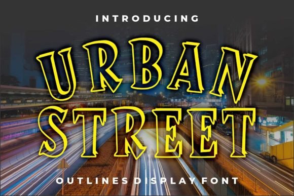 Urban Street Font for Bold Branding