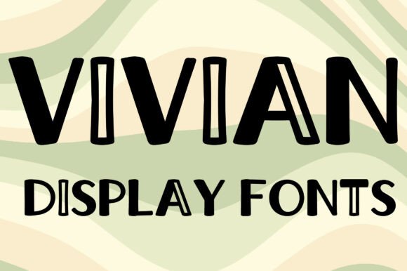 Vivian Font: Bold Display for Digital Campaigns