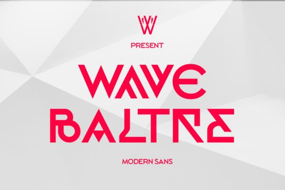 Wave Baltre: A Modern Display Font